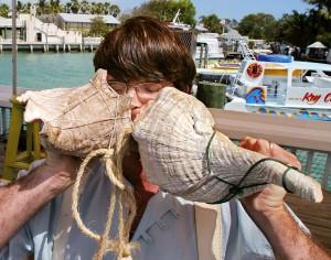 CONCH BLOWING