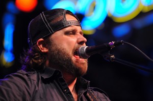 Vocalist Randy Houser Performing Live